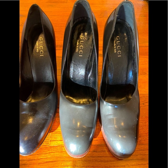 GUCCI Authentic platform Chrome Heels!!!!! - Picture 4 of 10